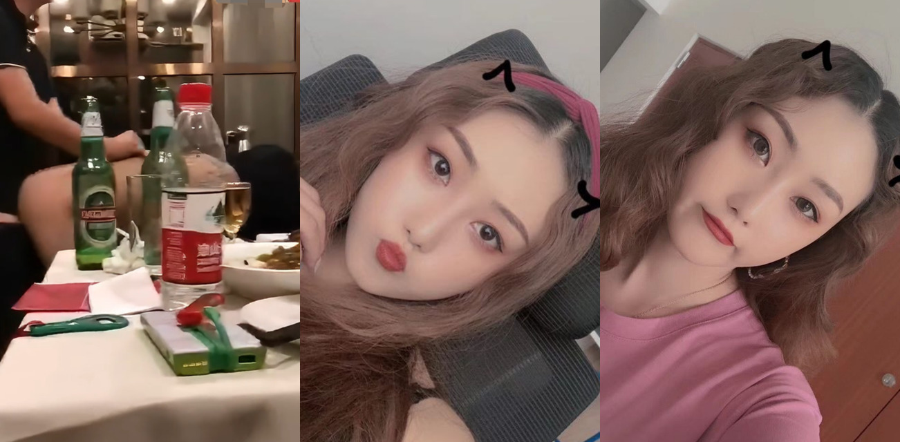 瓜友投稿！来朋友家喝酒聚餐，聊天来了兴致当众日他的反差婊老婆，酒桌上喝醉了直接干！