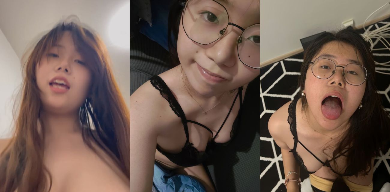 云盘泄密！极品反差眼镜妹 骚母狗私拍视频被流出 被成功调教 每天就想着吃肉棒 超级淫荡！