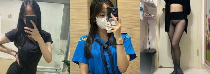 极品眼镜妹警花申请出战 每天喜欢在家里搔首弄姿的，白皙挺拔的奶头非常抢眼！