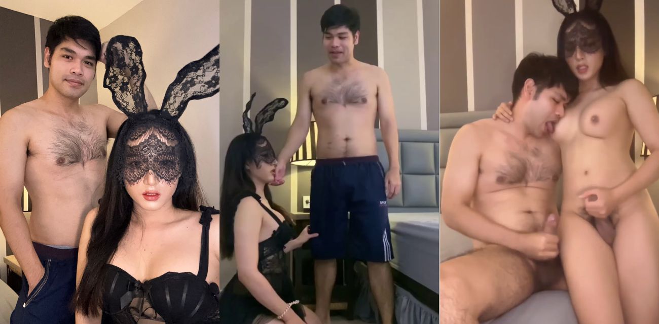 泰国博主约美女人妖口交私拍福利视频流出 掏出来比你的还大 两人互相打飞机口交