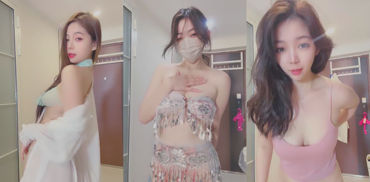 银竹跳舞招聘选手 清野 绝对的裸舞女王，跳舞的时候奶子都是随着节奏跳动的