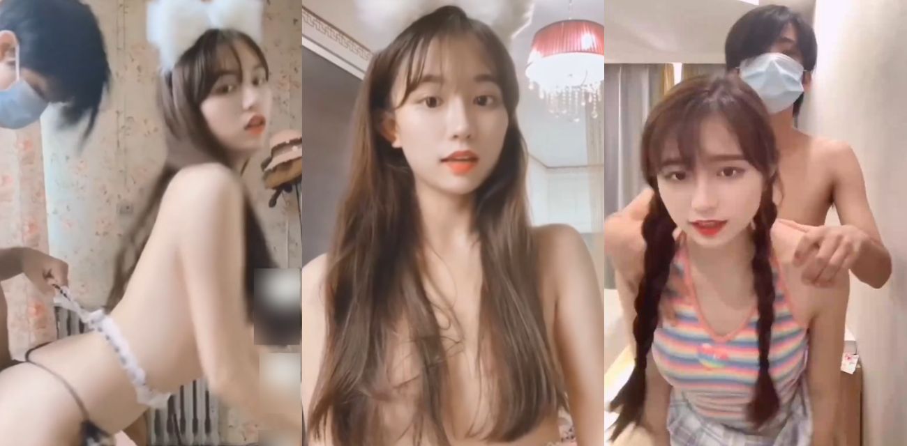 极品白嫩少女被后入爆操，娇滴滴的声音喊着再快点，圆润玉臀被狠狠撞击，骚劲十足