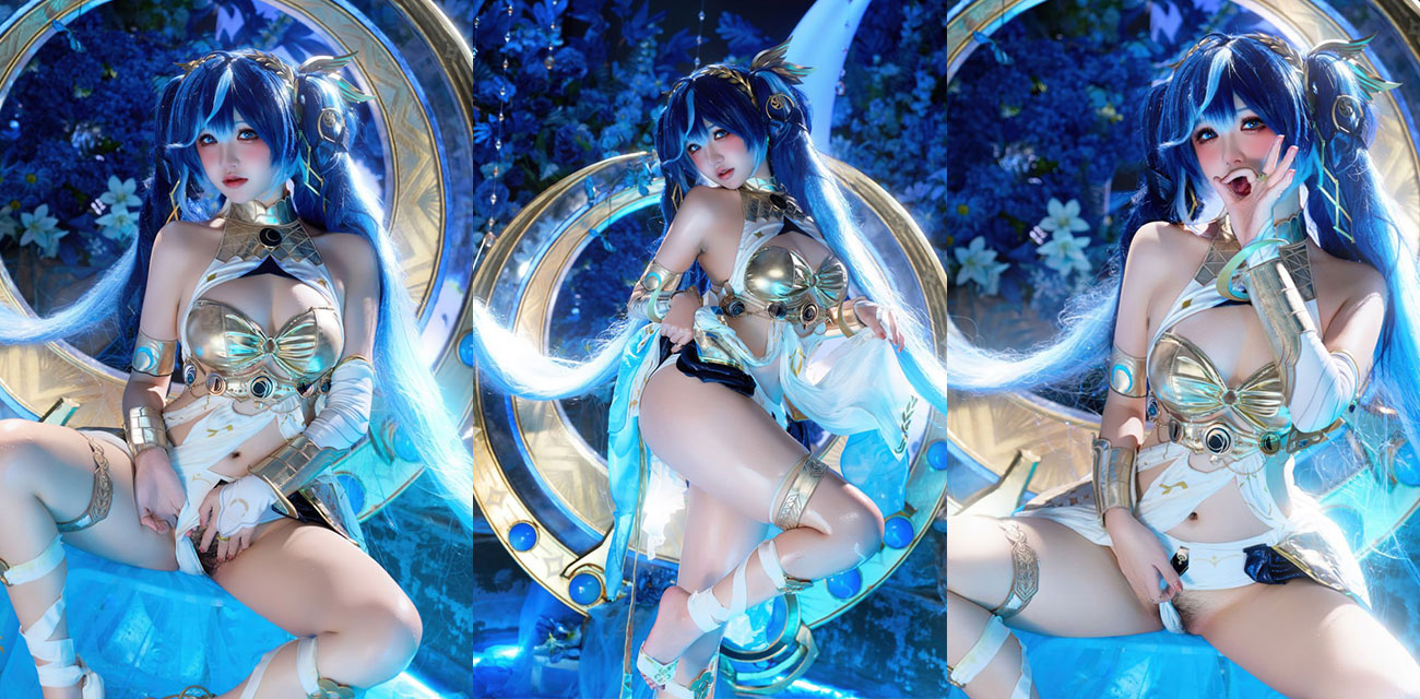 二次元福利姬 阿薰kaOri (axunkaOri) cosplay Iuno福利合集流出 鸣潮尤诺还原度爆表！