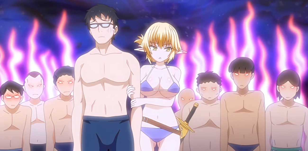 成人精选动漫 交配之泳装一日恋人女友是精灵护卫骑士 精灵骑士泳装假女友一日激情！