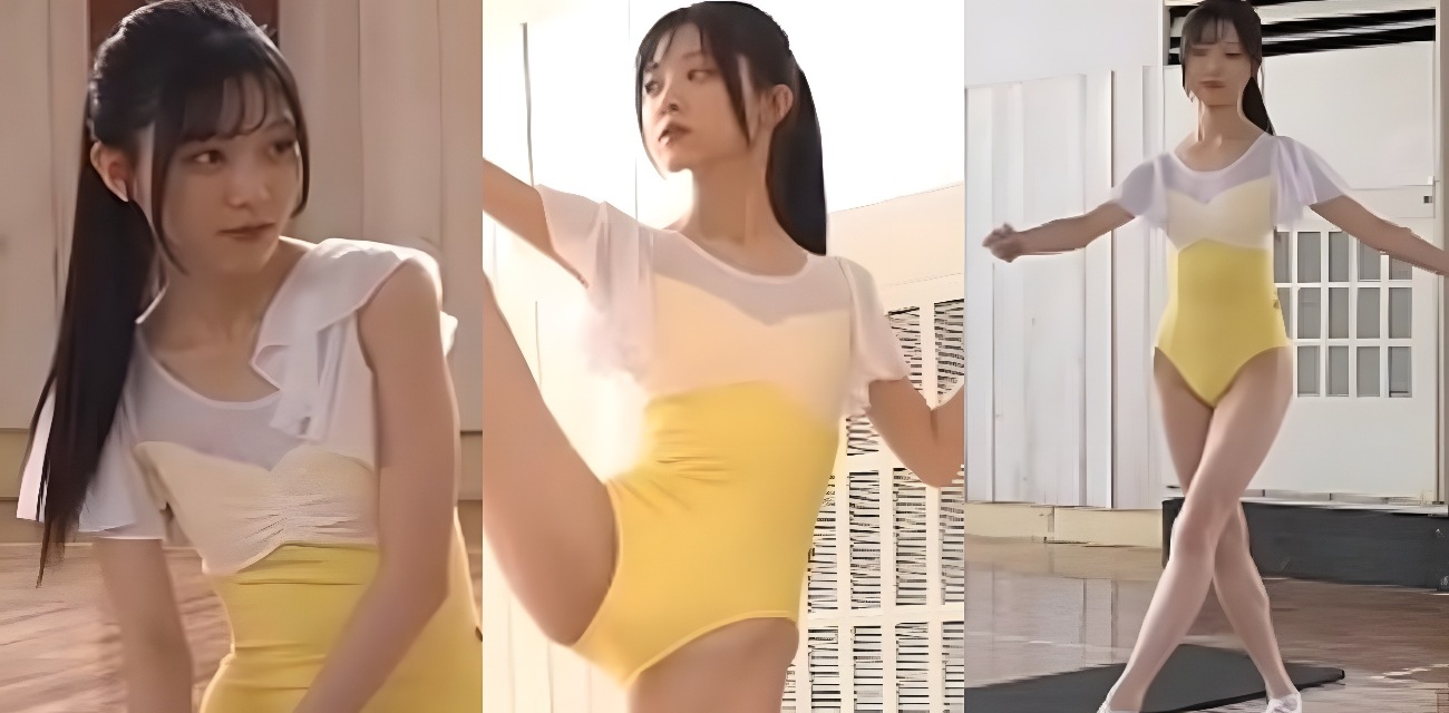 儿时芭蕾舞朋友 清乃咲 劈腿秀柔韧性 男主忍不住把她软嫩小穴操坏了！