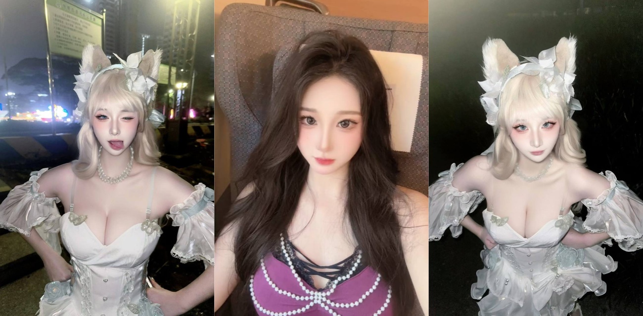 19岁萝莉嫩妹直播大秀 cos洛丽塔萌妹跟男友无套干逼 白虎小穴被操到喷水太骚了！