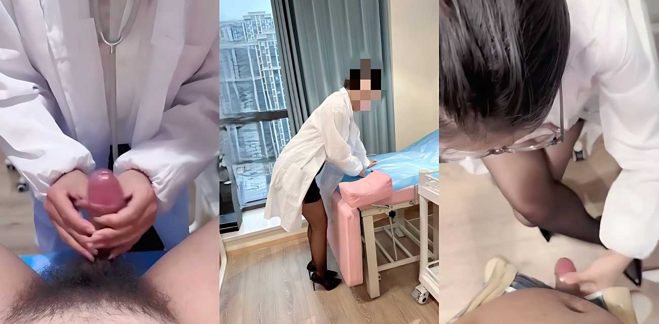海角乱伦 结婚4年的护士妹妹，越来越有女人韵味了，白大褂下面配皮裤开档黑丝，今天只为哥哥诊病！
