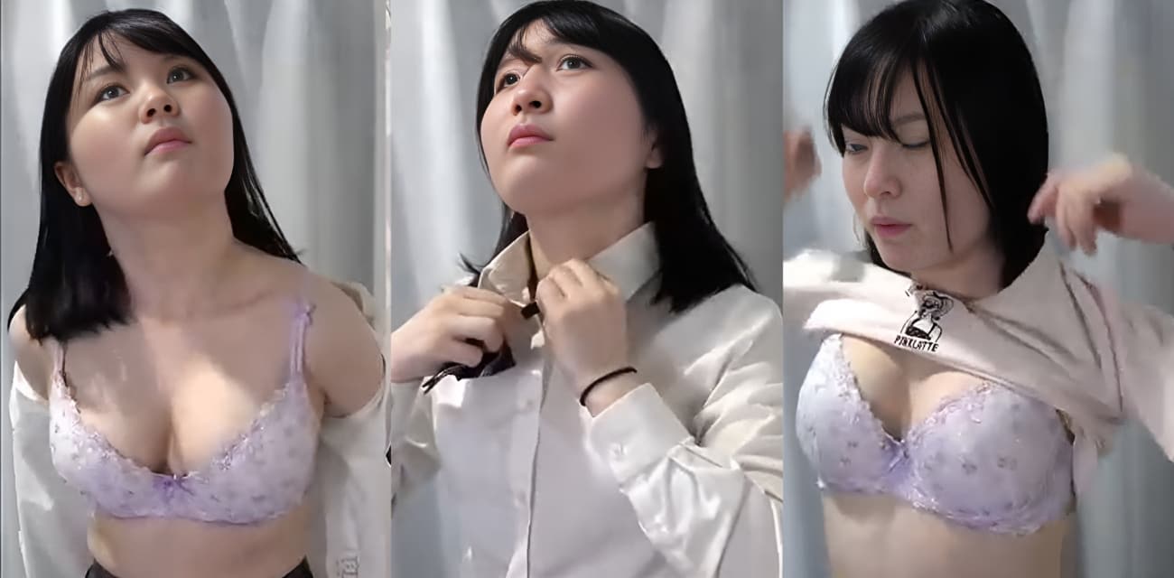 更衣室偷拍系列 高颜值清纯JK学妹更衣室换衣服被偷拍全程高清 看的小编下面直接硬爆！