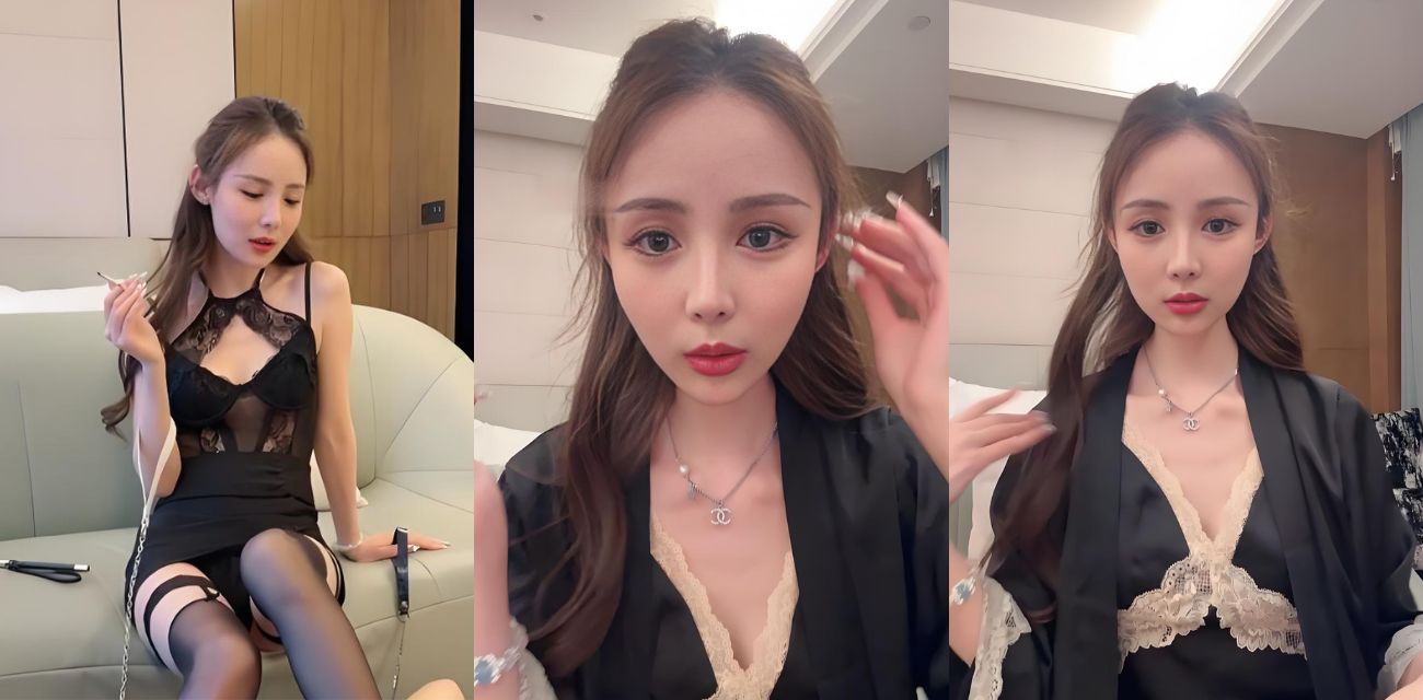 玩物直播颜值女神 冰冰 黑丝蕾丝睡衣超冷艳 黑丝袜裸足调教情侣奴 玉臀坐脸超爽 全程言语羞辱 高清