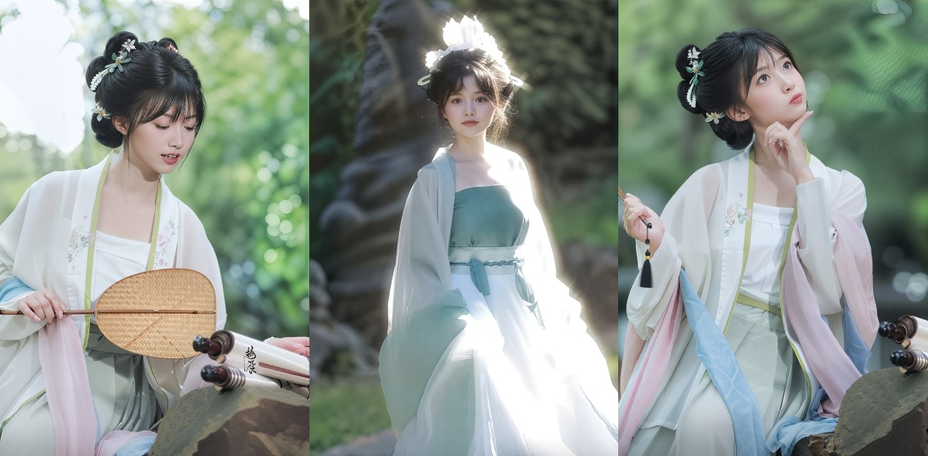 宋氏汉服小姐姐私密视频流出 这妹子穿汉服胸大到衣服都快撑不住 脱了直接巨乳晃眼！