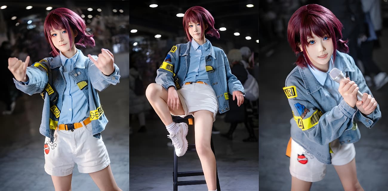 日本cosplayerbunbun Cos虚拟主播 栞叶琉璃 酒店激战视频流出 展现从清纯coser到淫乱母狗的转变！