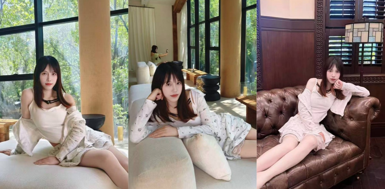 海角乱伦 长腿女儿 丽丽 耐克鞋足交后 直接把她按床上狠操 最后无套内射满穴！