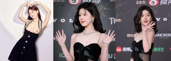 微博热搜女明星 赵露思 黑历史盘点 原图性感活动照片整理，一比一AI脱衣和AI视频让你看到射！