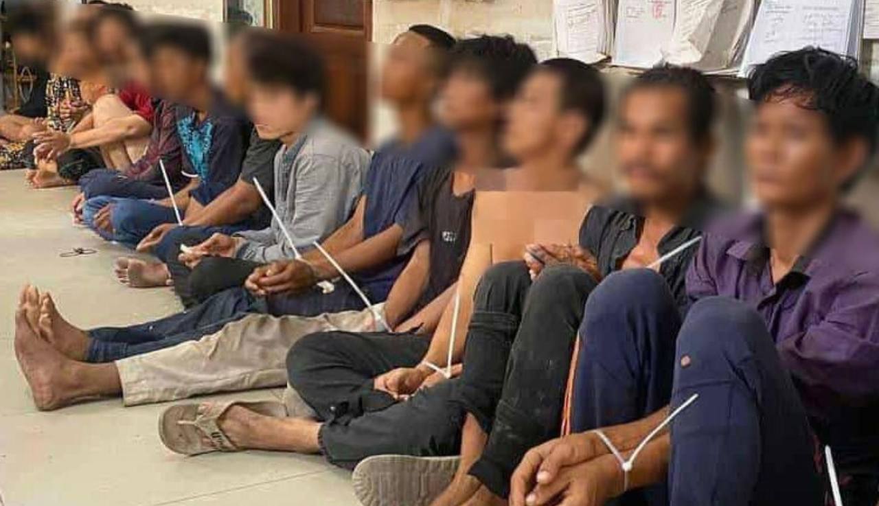 柬埔寨新闻：金边警方围捕吸毒者