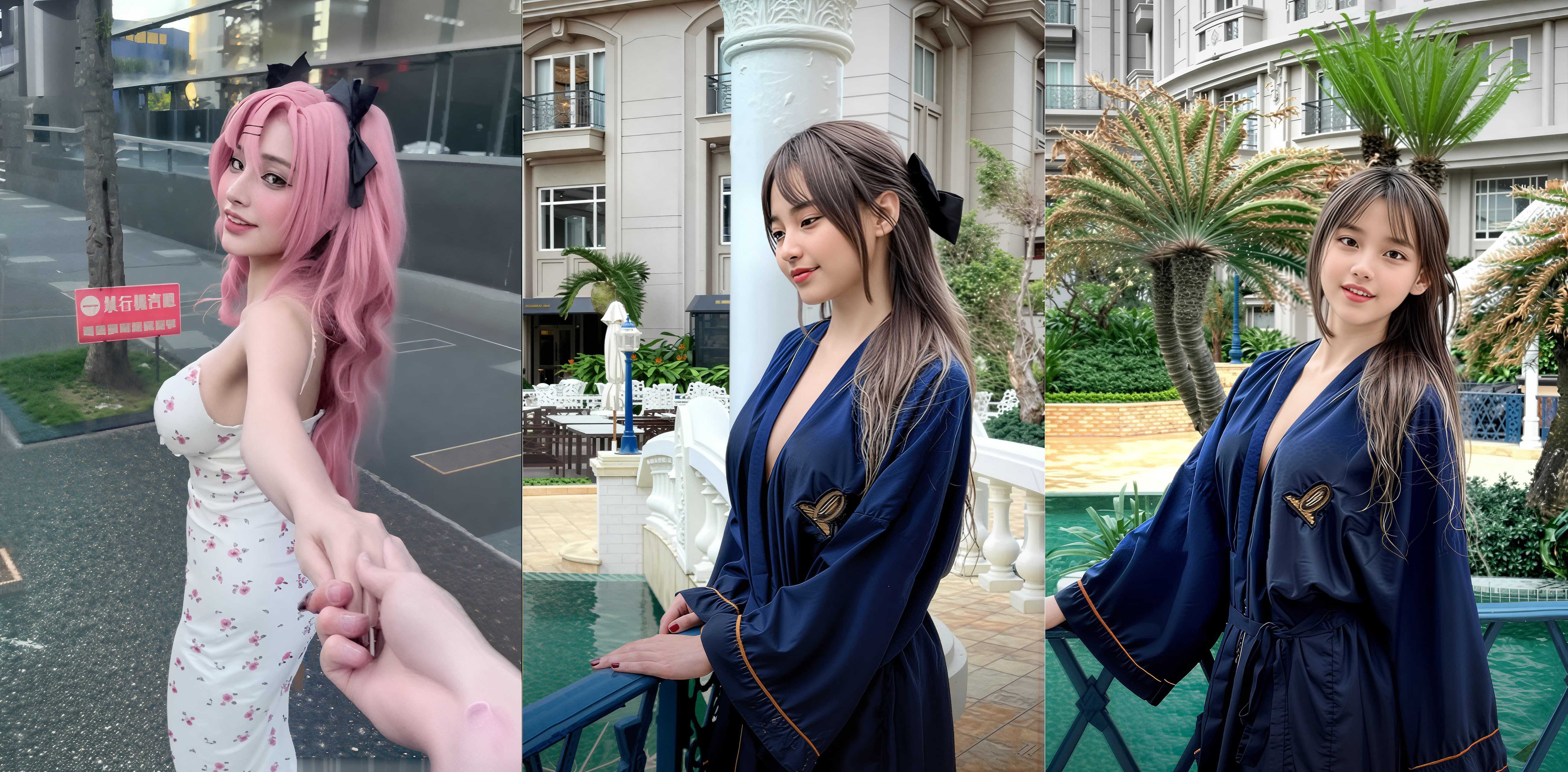顶级cosplay萝莉 虞梅Yuumeilyn 扮演绝区零妮可 剧情演绎酒店内全身心服侍金主 小骚逼被操的合不上！