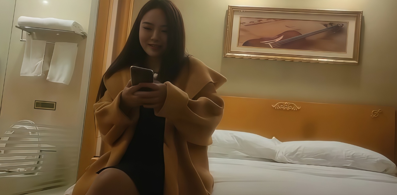 文轩探花 长发圆脸少妇跪地特写口交 床边猛操肥臀啪啪冲击感直逼视觉神经！