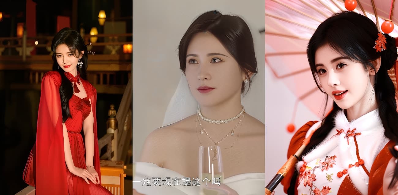 千年一遇美女 鞠婧祎 完美换脸视频流出，新婚夜和前男友旧情复燃在沙发上疯狂打炮被内射，穿婚纱的鞠婧祎太美啦！对白精彩！