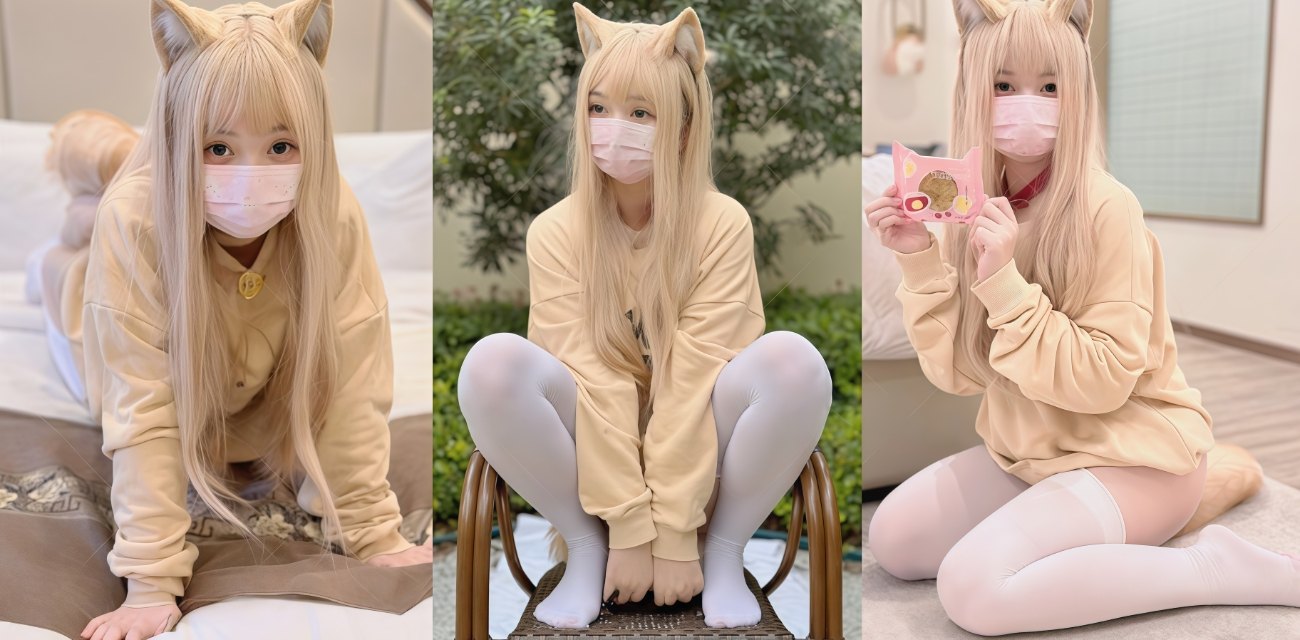 推特二次元女神 软萌兔兔酱porn 化身性感小猫被金主玩弄一线天粉穴 这反差谁顶得住啊？
