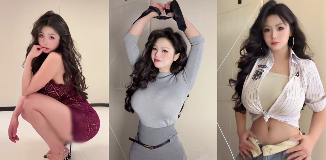 AI脱衣！抖音网红 成都杨玉环 巨乳肥臀 最主要的腰还这么细 这是去拆了肋骨吗？