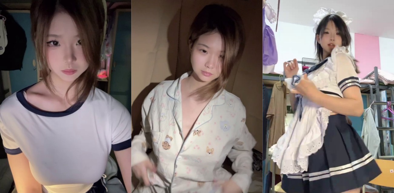精神小妹下海实录 童颜巨乳姐妹花情趣制服直播自慰 粉嫩小穴太骚太诱人