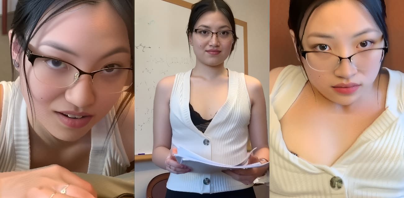 华裔留学生 刘安娜 高颜值气质眼镜妹效仿网黄刘玥 走上色情女星之路 与大鸡巴洋男友激情啪啪！