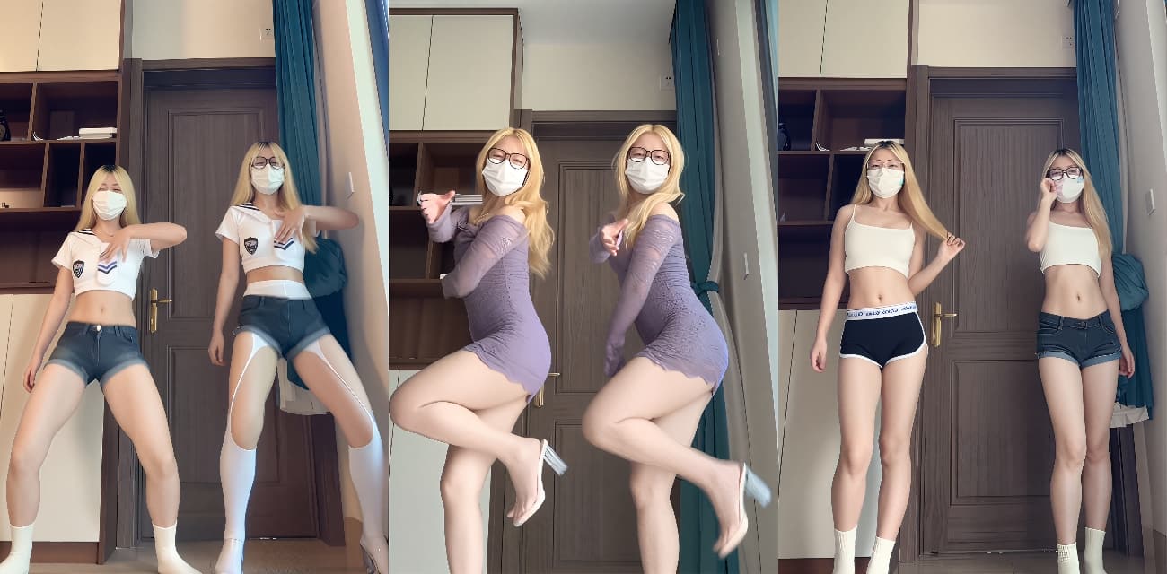 万人求的福利来啦！33万粉清纯美少女 笨蛋小妮 最新抖音定制私拍流出 裸舞自慰相当反差！
