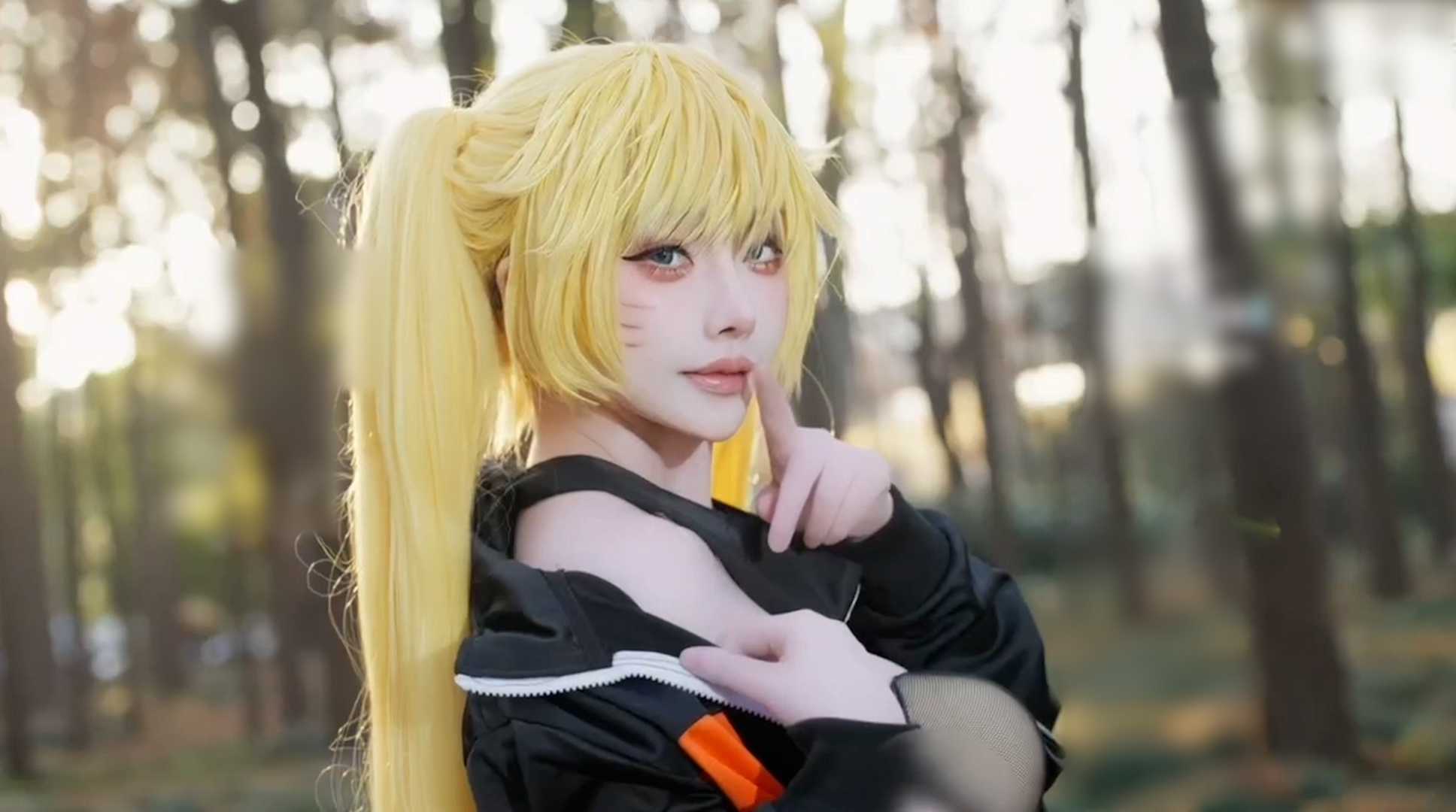 一色雨coser 漩涡鸣人写真引爆二次元圈 网友直呼这是真实存在的色诱之术