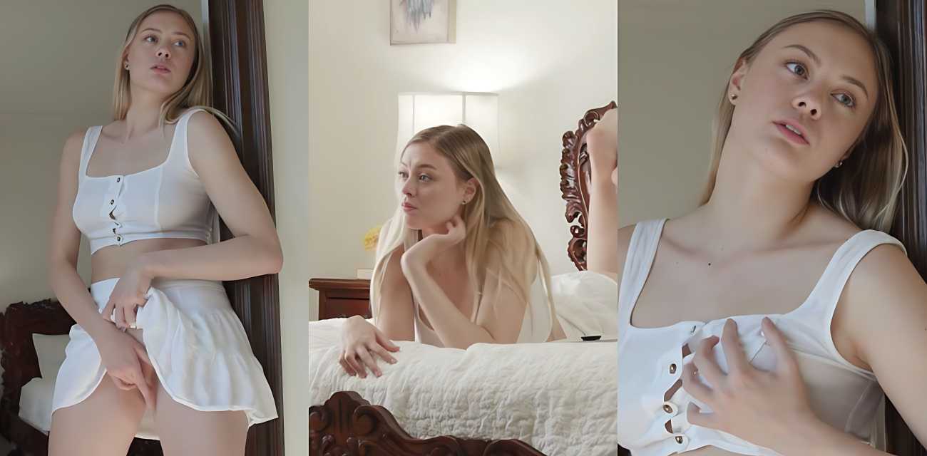 国外美少女家庭乱伦 继父洗澡的时候饥渴的继女 Amber Moore 闯进去诱惑他 ！被20厘米大屌爆抽