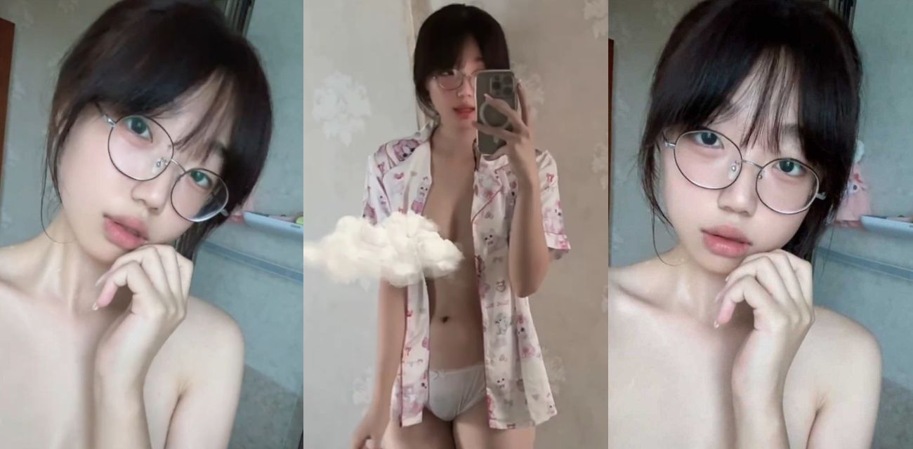 云南师范大学眼镜娘周晓琴，反差萝莉眼睛妹，给男友发自慰视频泄露,细长手指轻轻抠逼嫩出水！