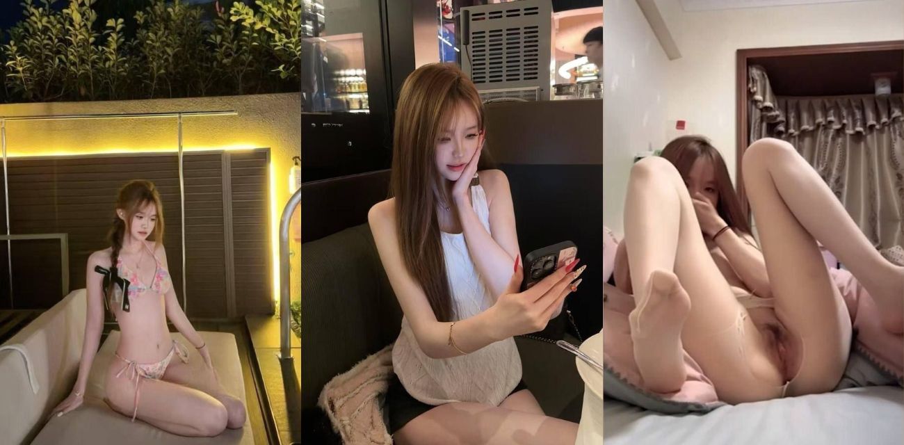 广东工商学院校花 覃苏 一对一穿着肉丝被金主远程调教，主动掰开骚逼自慰，粉嫩鲍鱼完美展现！看的下体秒充血