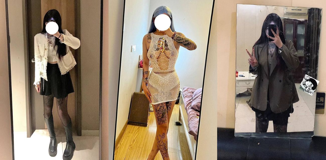 云盘泄密！全身刺青的符文潮女 八字大奶反差婊 口嗦牛子舌舔大鸟 张开骚穴等着挨肏！