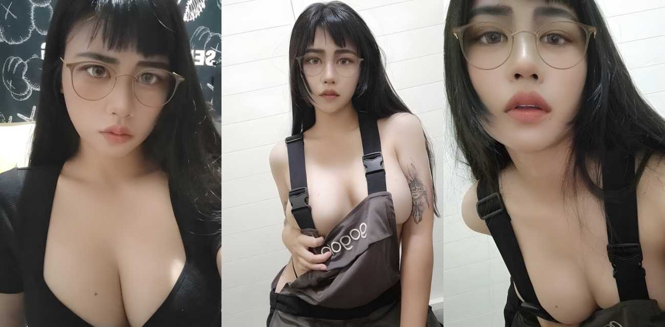 24岁白领尤物Eva欲求不满3P偷情 戴金丝眼镜巨乳纹身骚货 被前后夹击后入猛操爽到瘫软