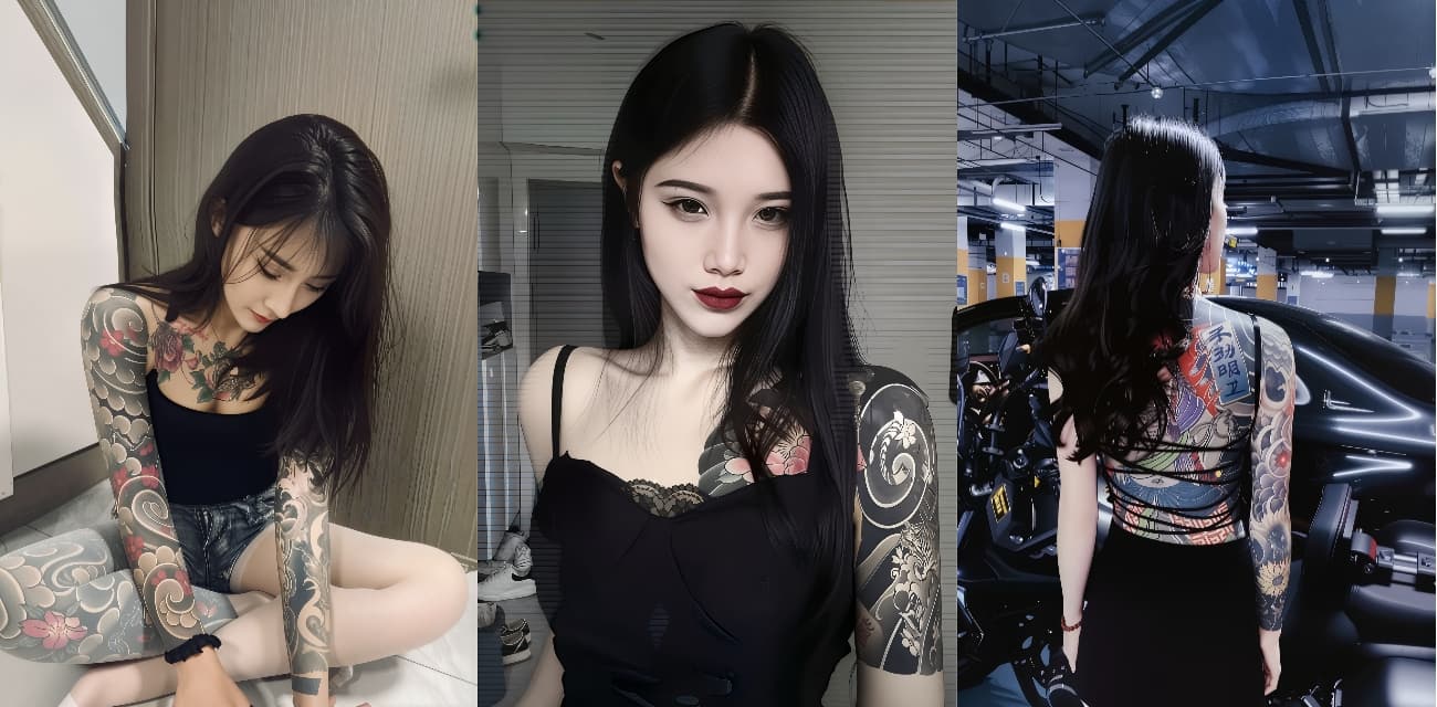 震惊！高颜苗条花臂学生妹和纹身精神小妹双飞直播！无套猛插嫩穴特写，流后入侧入骑乘位狂干到喷水尖叫！