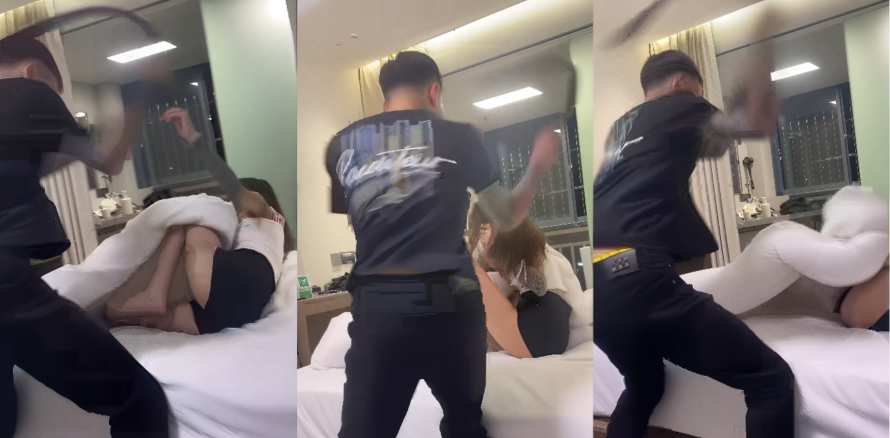抖音爆火皮带哥怒抽精神小妹视频完整版曝光 抽完接着激情啪啪黄毛们的世界太奇葩！