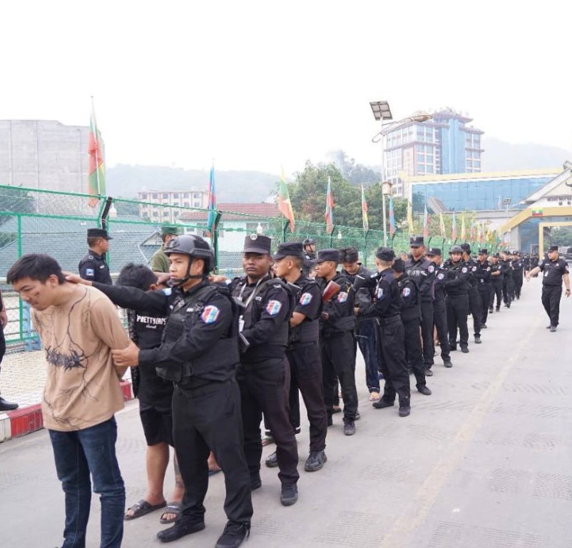 缅甸资讯：缅甸佤邦抓获中国籍涉诈人员48人，移交中国警方