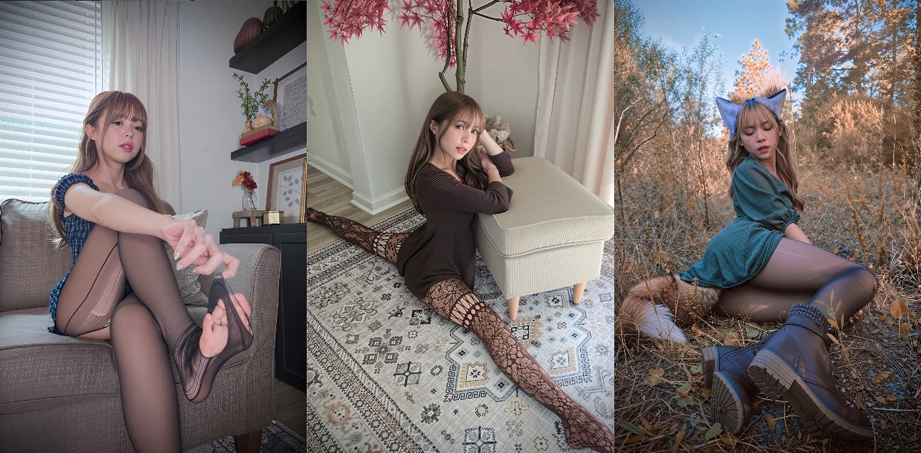 福利姬 Kittyxkum绯红小猫 最新露脸私拍可盐可甜反差福利姬深夜自慰狂魔！