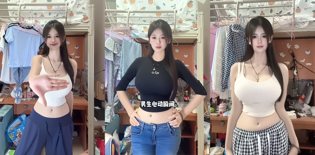 抖音50W粉丝巨乳美少女 农夫四拳 抖奶挑逗 清纯反差下全裸狂野福利！