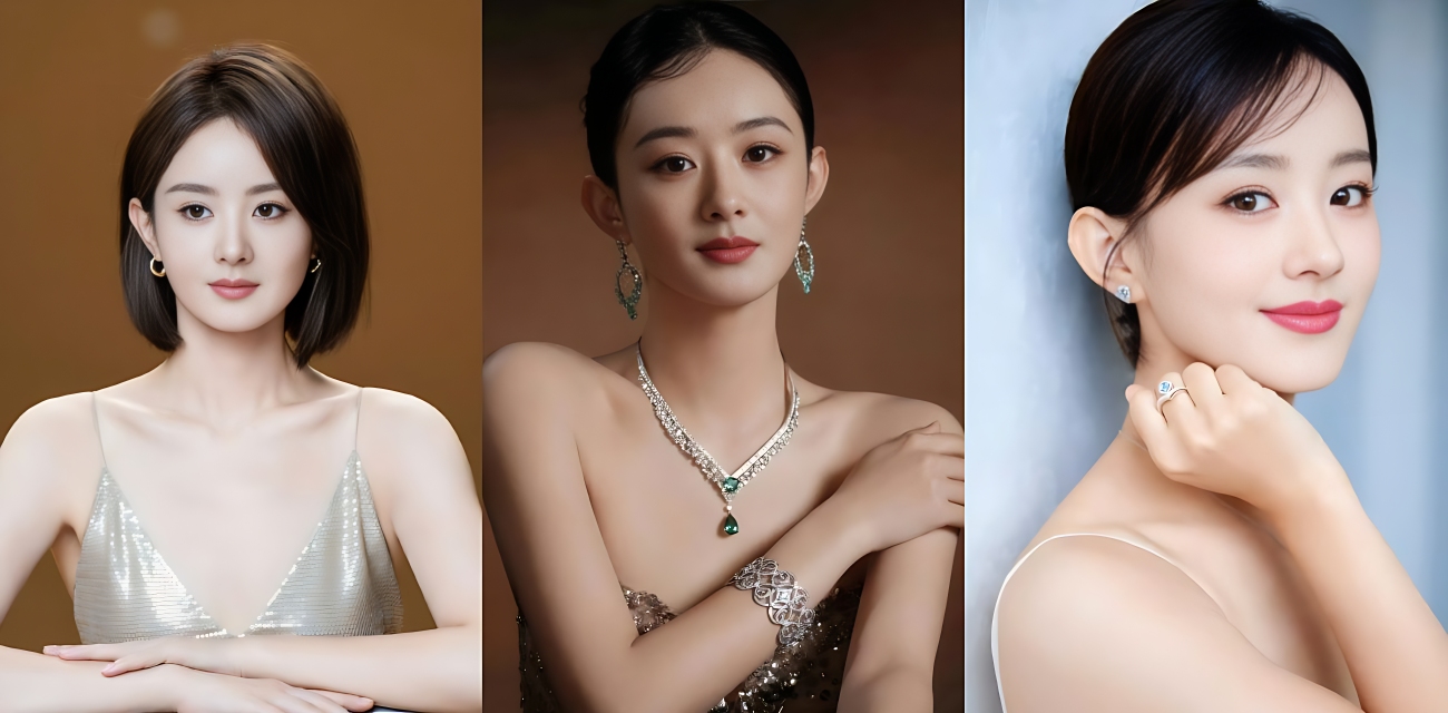 内娱当红花旦赵丽颖孩子都会打酱油了，AI技术还是没放过她，完美换脸作品试验被侵犯的人妻，老公只能在旁无能狂怒