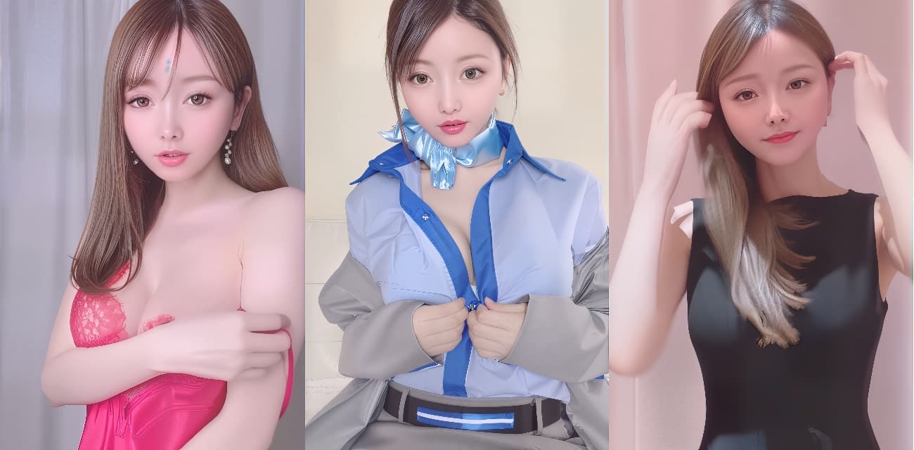 OnlyFans大眼反差萌妹 Yui Peachpie 娇小火辣身材cos原神雷将军！