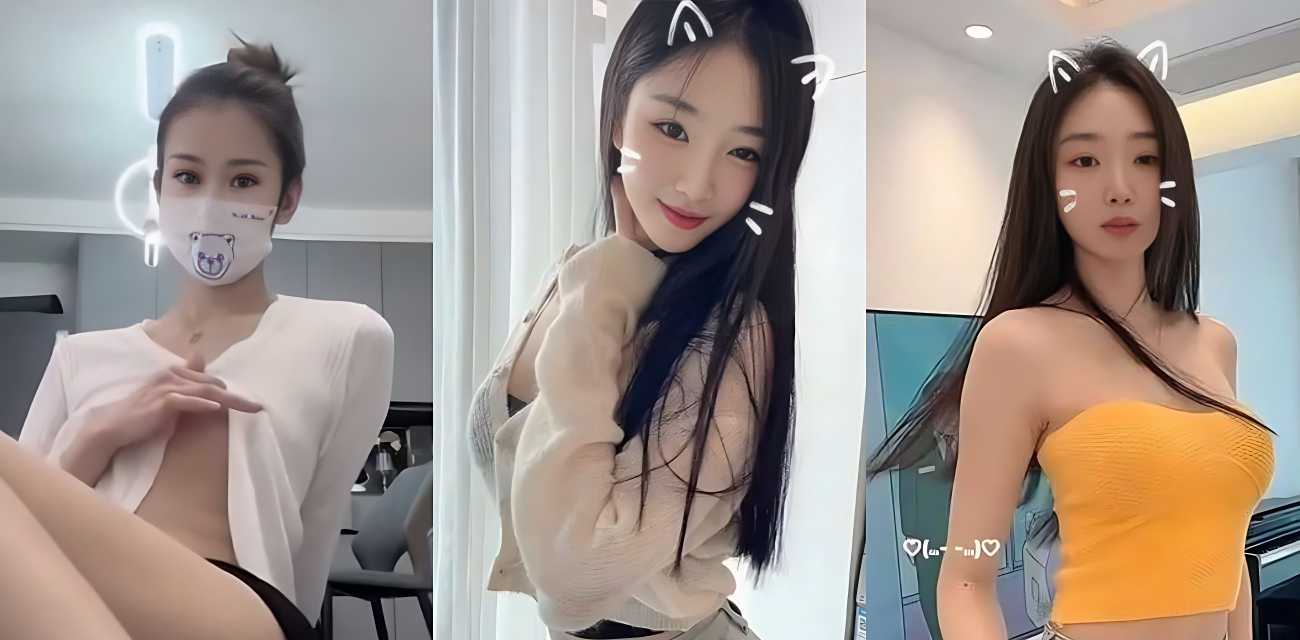 抖音百万网红安婧 和榜一大哥裸聊视频流出， 各种性感情趣装轮番上阵脸穴同框掰逼自慰，反差淫骚到炸！