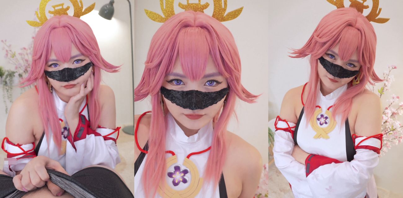 国产顶级cos 梨奈 cos八重神子 最新口交视频曝光 深喉舔蛋技术超一流！