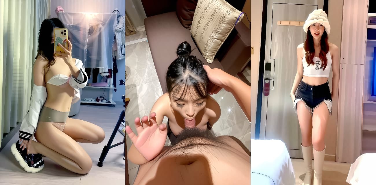 北京舞蹈艺术生 身材极品，外围兼职视频遭曝光，大奶子不敢想象能长在如此纤细的身体上。被金主按着头深喉，强行乳交