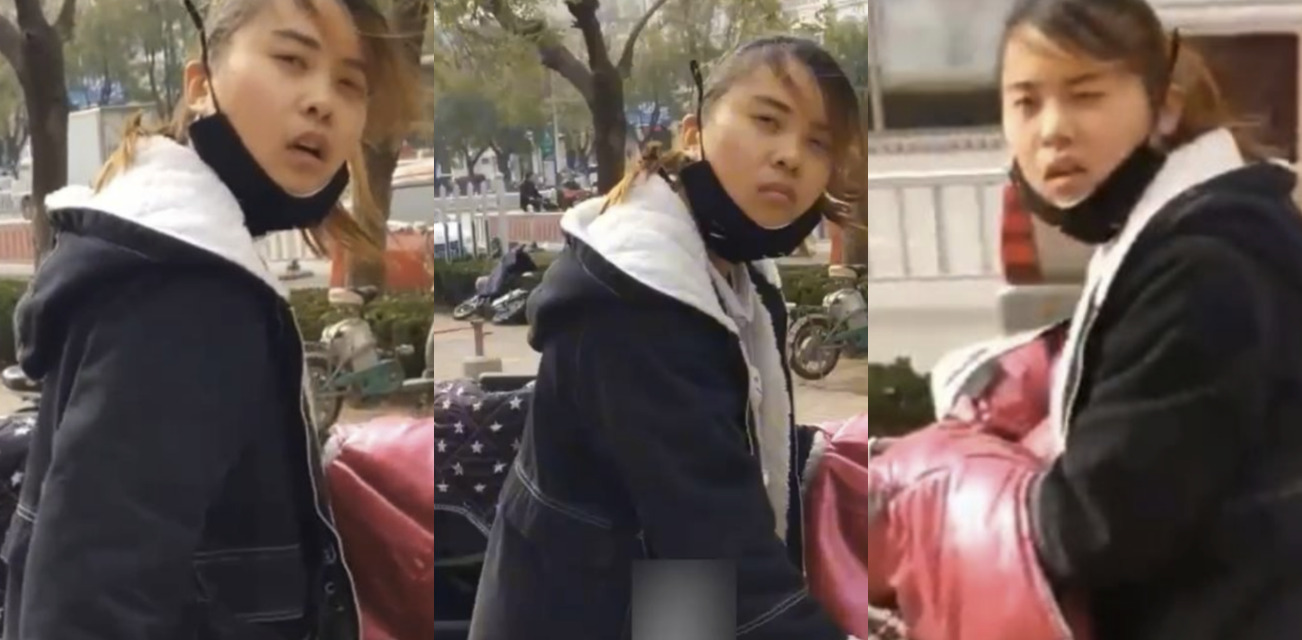 绝世老六 偷拍少妇如厕不算完 在厕所门口等少妇出来还要对别人说你的逼真黑！
