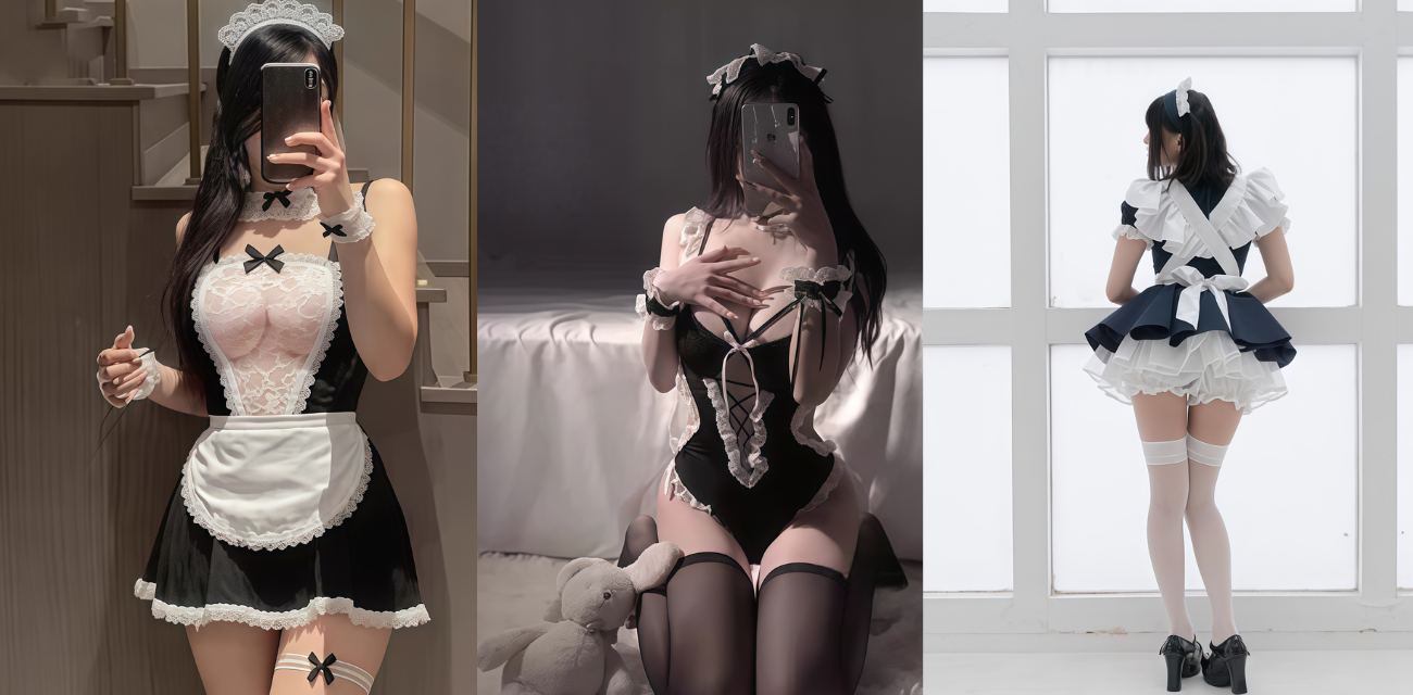 黑丝女仆的职责就是好好服侍主人大鸡巴 跪地深喉足交后入猛干浪叫高潮喷水 私密自拍流出！