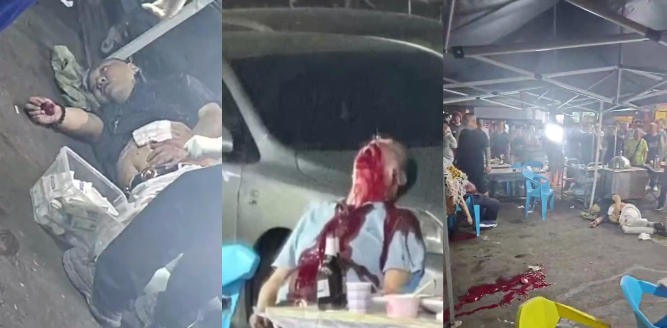 武汉硚口区崇仁路附近发生一起严重枪击事件 二死一伤 现场血腥状态惨不忍睹！