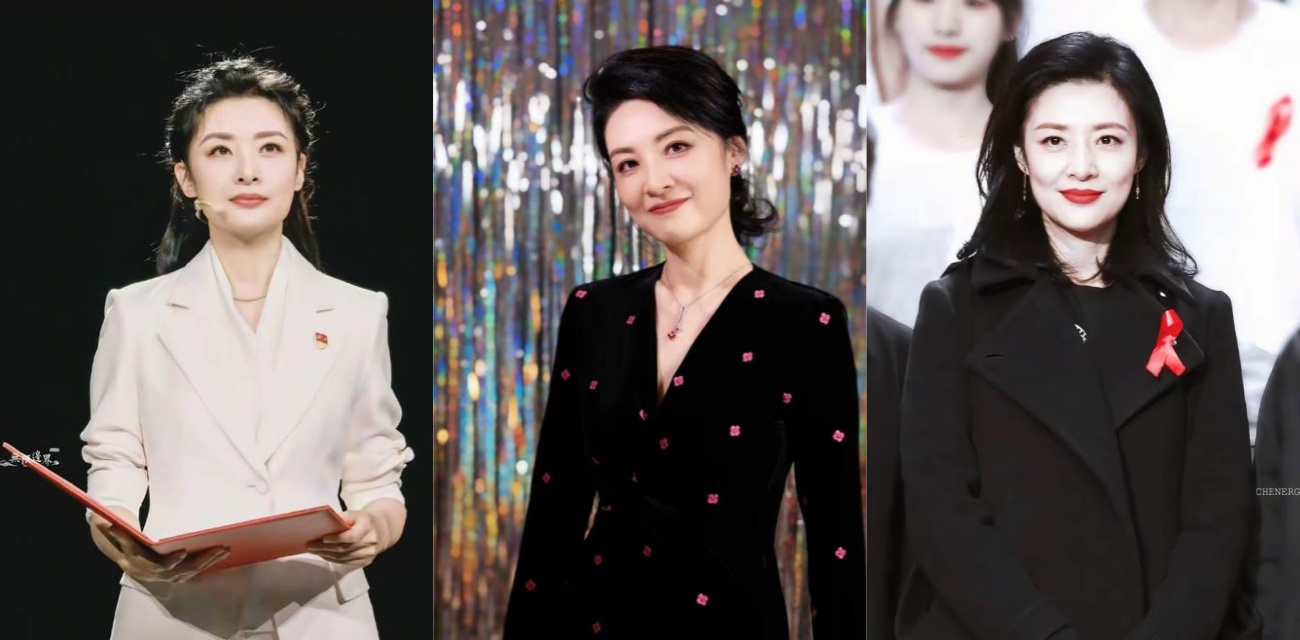 娱乐圈明星 董卿 递巧克力示爱 周涛一句 凭什么 直接把冰巧CP送上热搜 姐妹同框堪称极品！