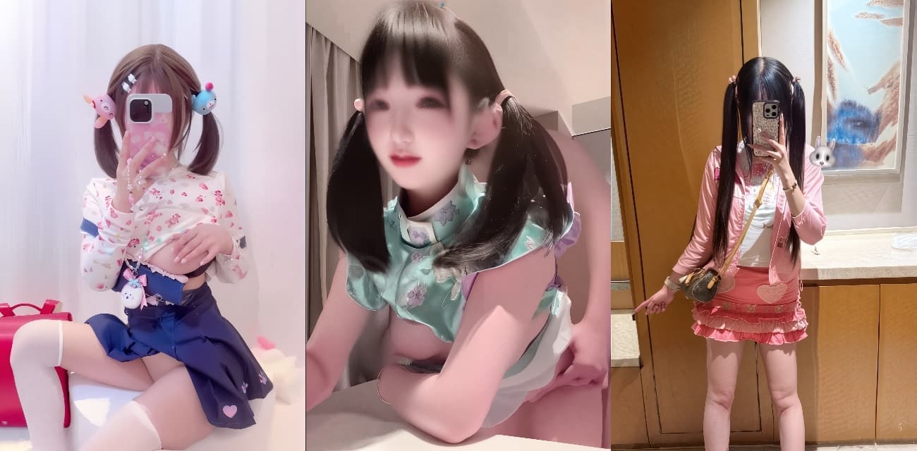 推特双马尾萌妹 电击萌王 性爱视频曝光 粉装少女大秀白虎粉穴 娇小美乳惹得男主猛烈抽插高潮连连
