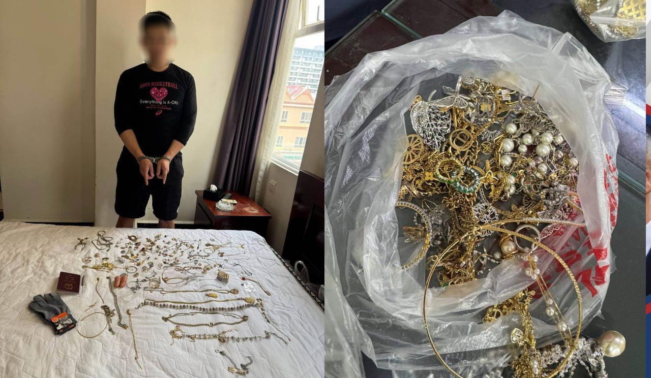 柬埔寨新闻：金边惊现"黑衣忍者大盗"！柬新年期间跨国作案终落网 警方：疑为中国籍