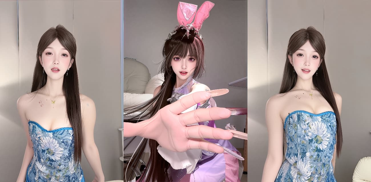 抖音极品福利姬嫩妹 神探狸狸 化身性感小野猫 女仆黑丝裹翘臀 母狗链乳夹自慰视频流出