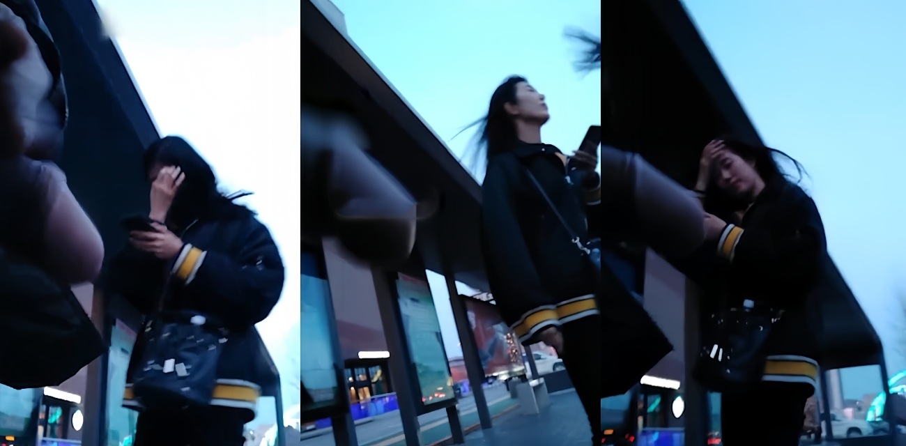 变态来袭注意回避 黑虎街射 在商场蛋糕店和公交车站对着各种美女疯狂打飞机！